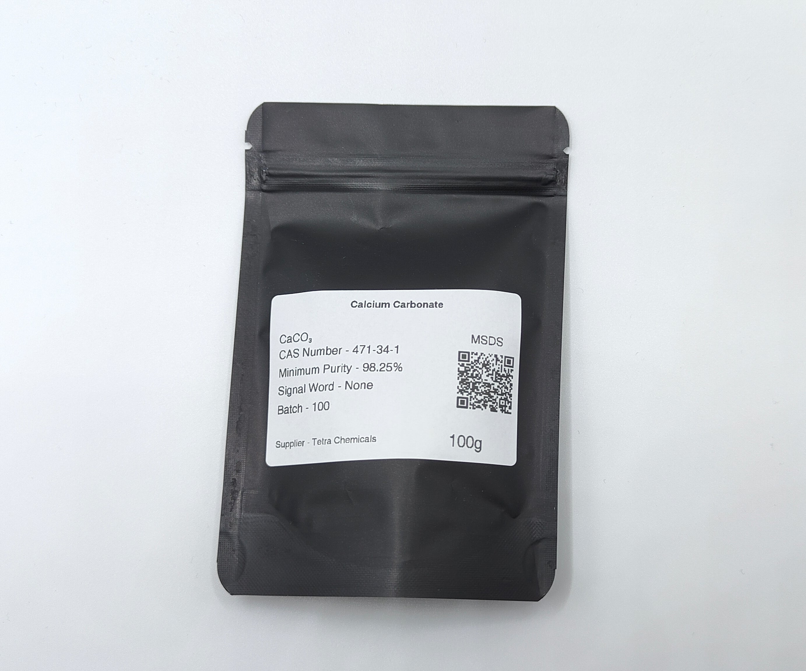 Calcium Carbonate (Chalk) Powder 98% Pure CAS 471-34-1